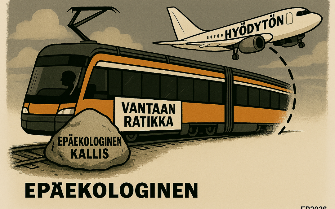 Vantaan ratikka on katastrofi