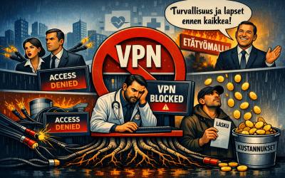 Kun turvallisuus syö kilpailukyvyn – VPN‑kiellon hiljainen hintalappu