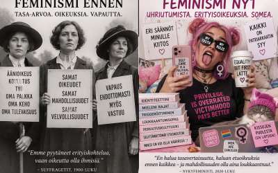 Ei mun sirkus, ei mun apinat- feminismi ja minä